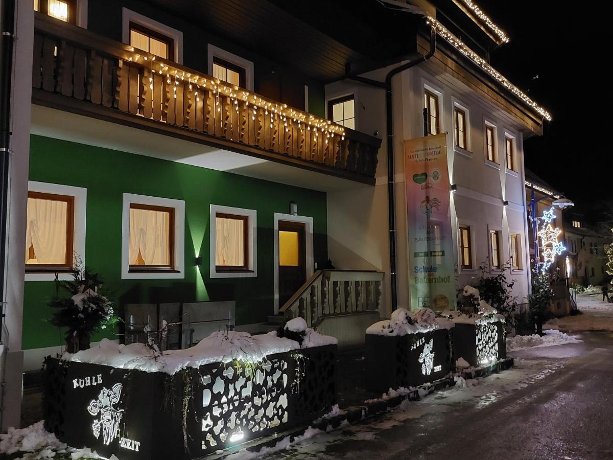 Bio-Bauernhof-Hotel Matlschweiger Lassing  外观 照片