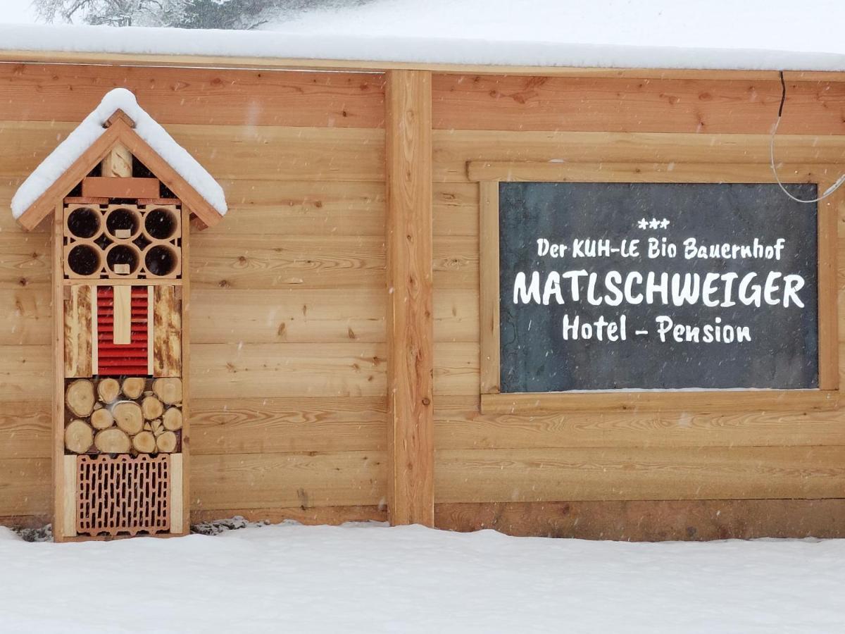 Bio-Bauernhof-Hotel Matlschweiger Lassing  外观 照片